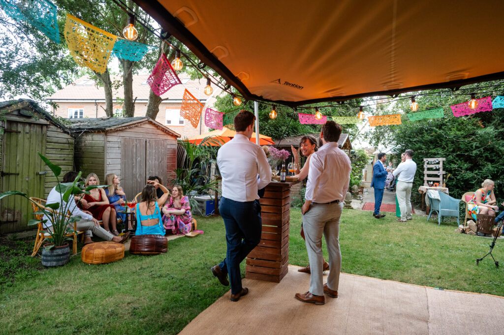 A Vintage Back Garden Wedding in Buckinghamshire