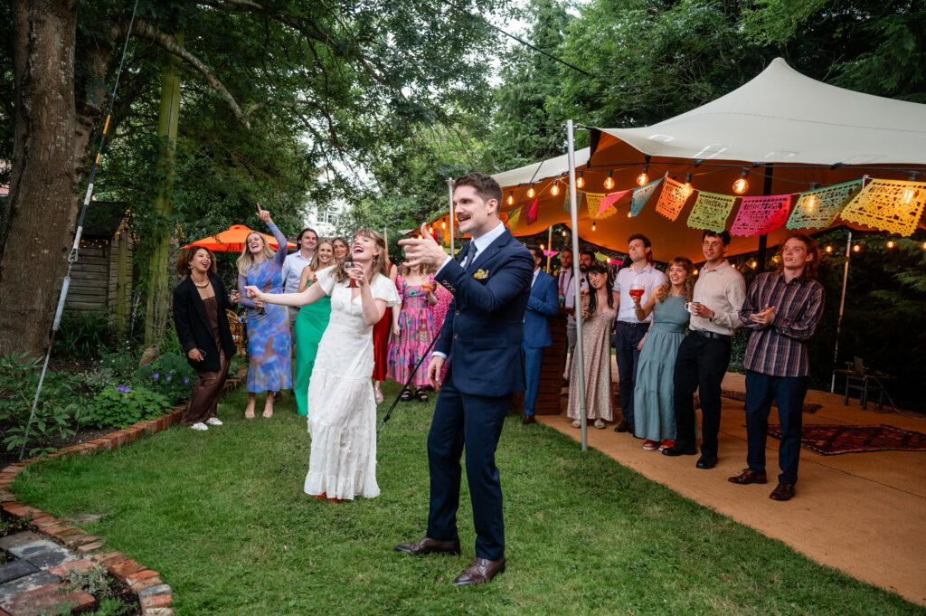 A Vintage Back Garden Wedding in Buckinghamshire