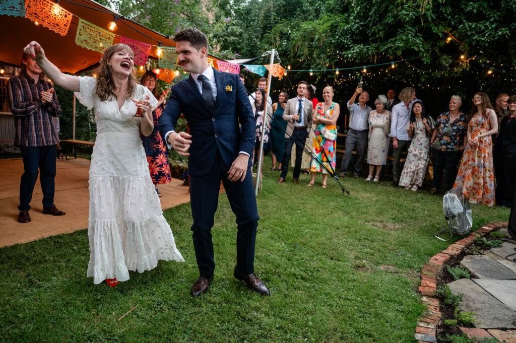 A Vintage Back Garden Wedding in Buckinghamshire