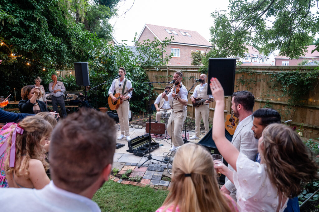 A Vintage Back Garden Wedding in Buckinghamshire