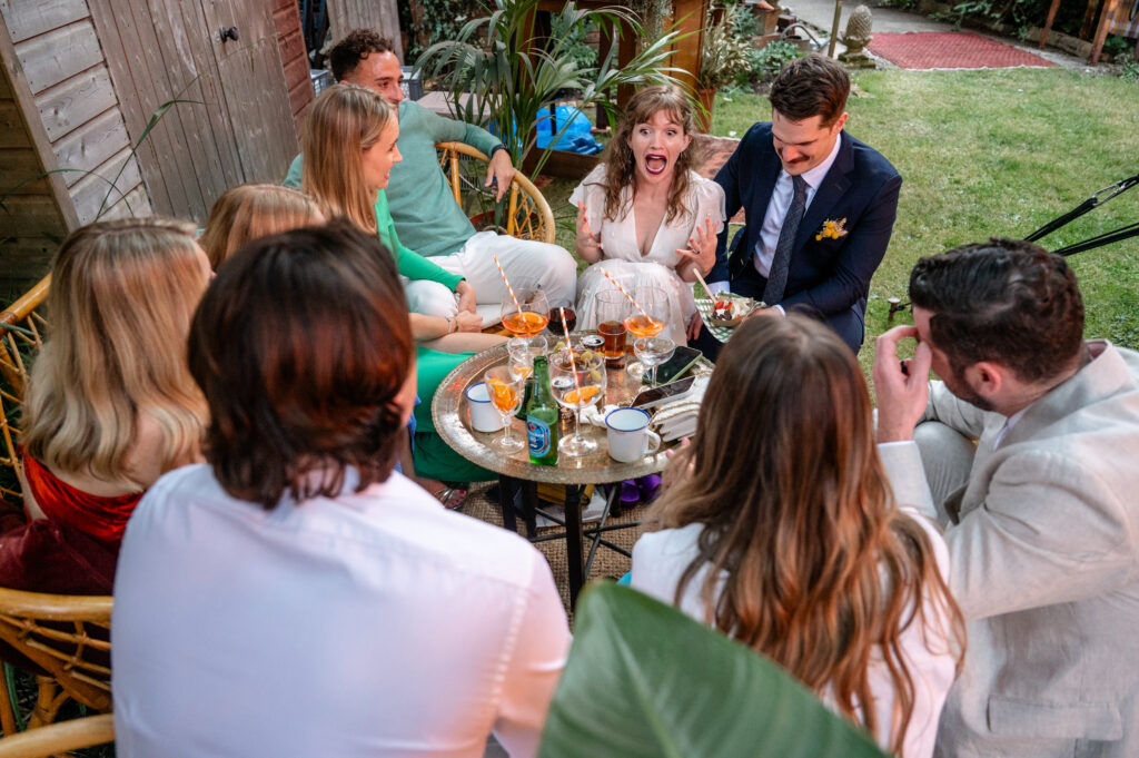 A Vintage Back Garden Wedding in Buckinghamshire