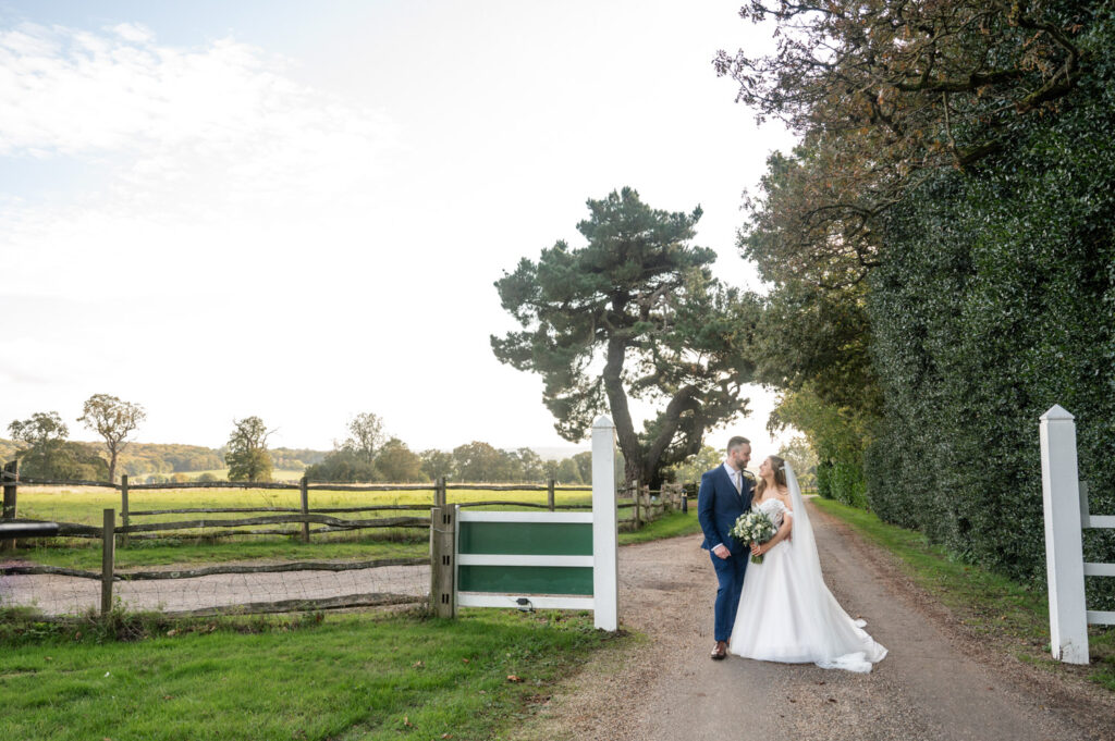 Autumn wedding at Gayne's Park