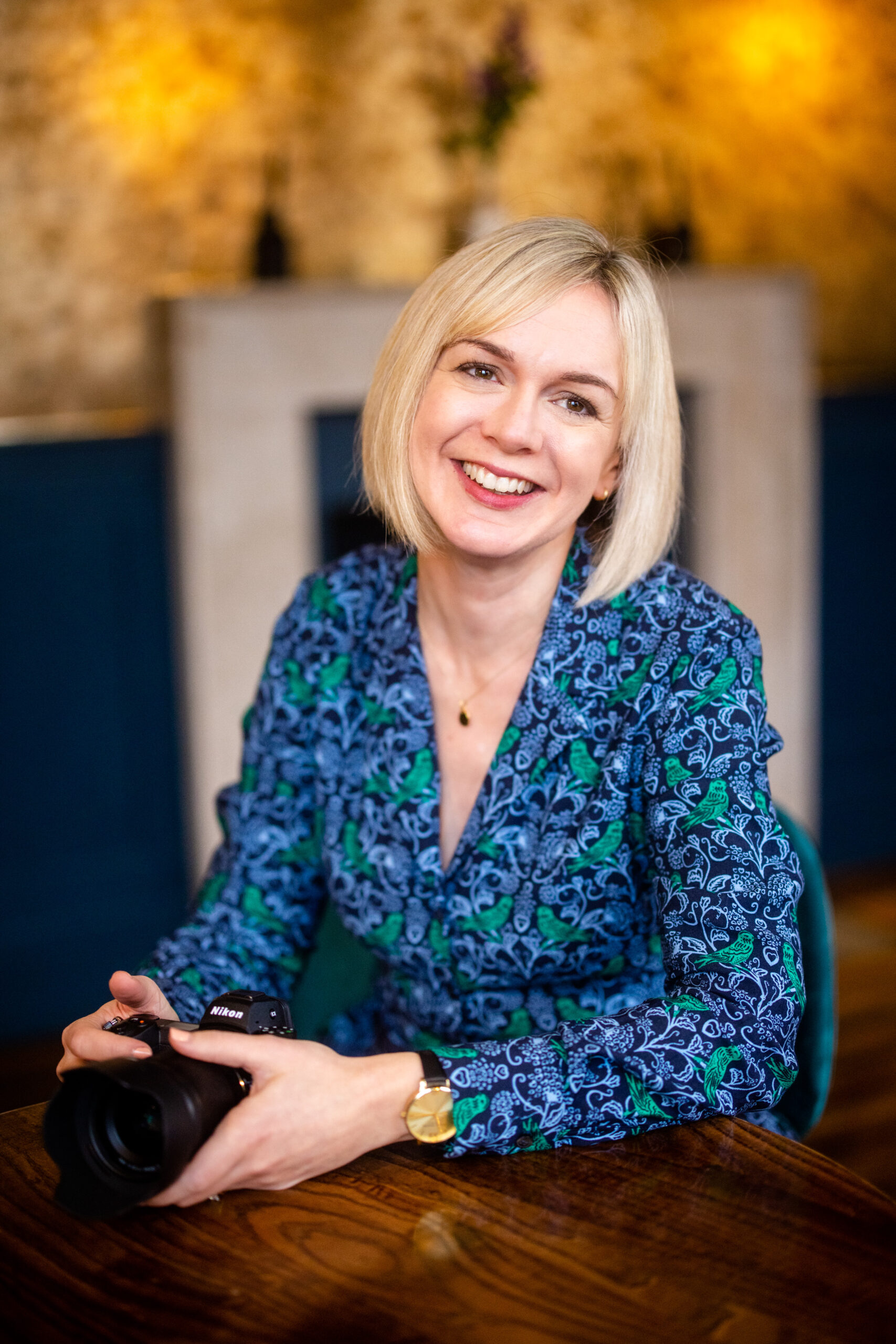 a relaxed headshot taken during a Watford Personal Branding Photography session