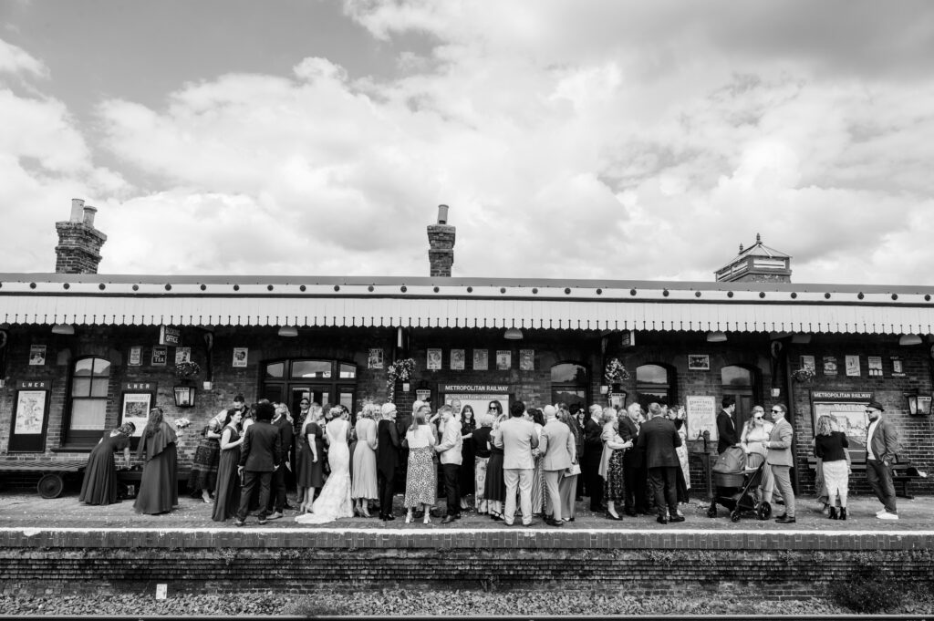 Buckinghamshire Railway Centre Wedding Photographer