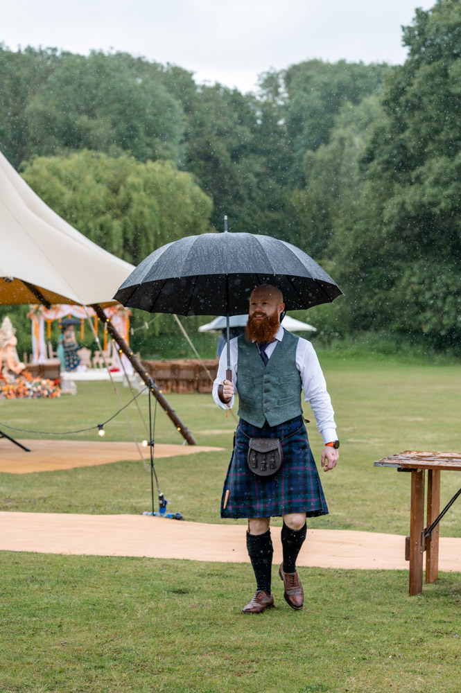 Rain on your wedding day