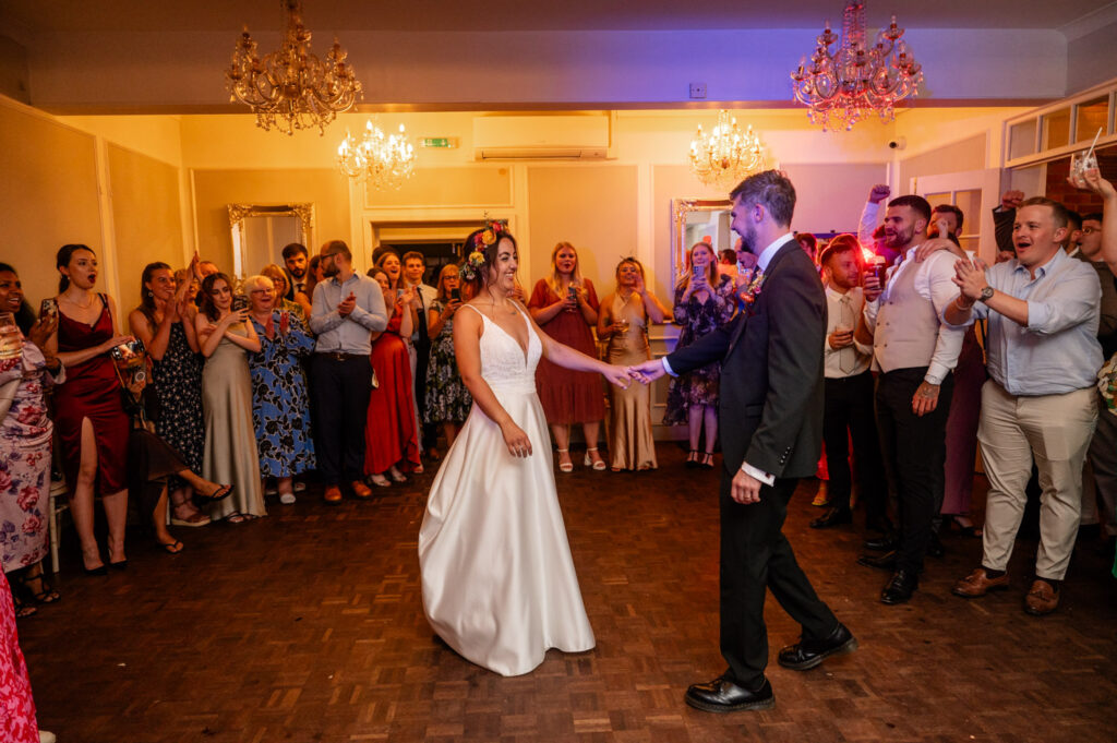 First dance at a wedding