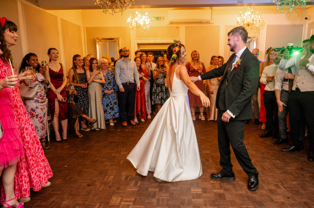 First dance at a wedding