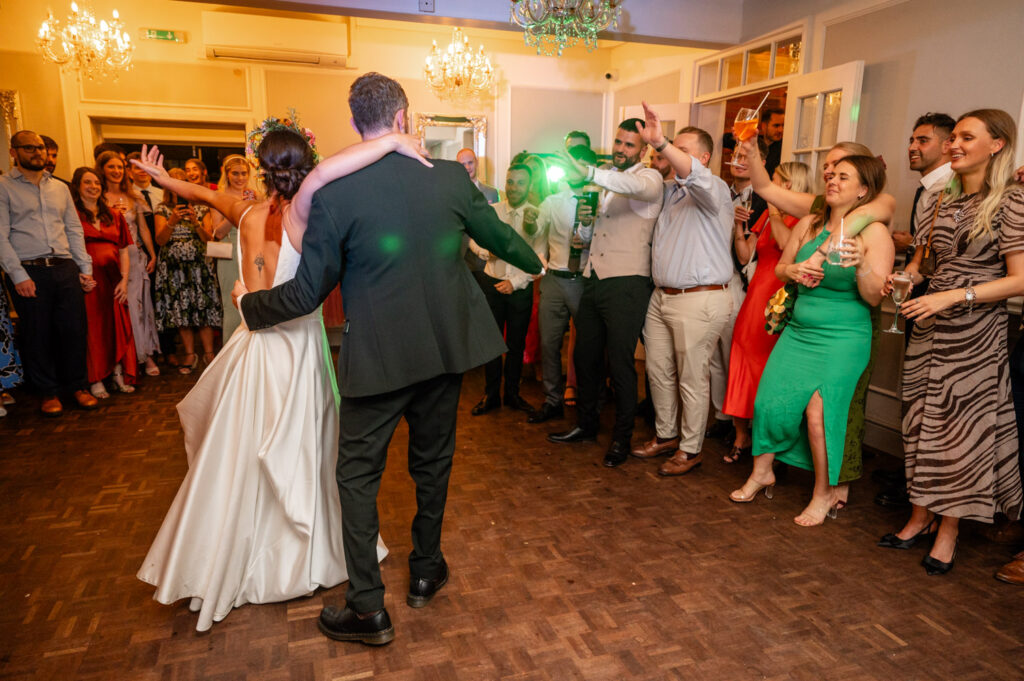 First dance at a wedding