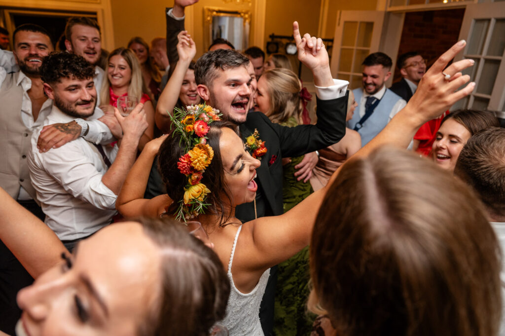 Wedding dancefloor photography