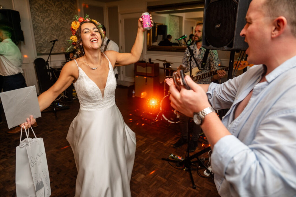 Wedding dancefloor photography