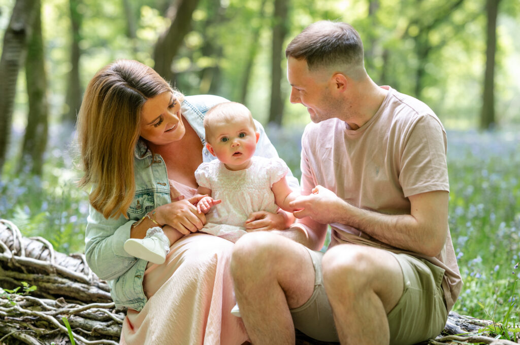 family bluebell photographer