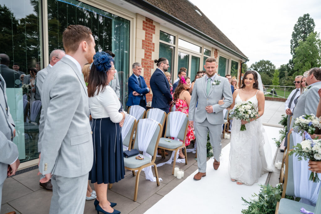 Brickendon Grange Golf Club Wedding Photographer