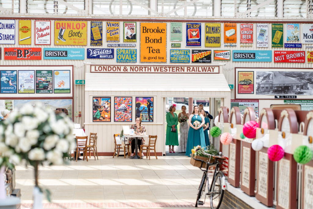 Buckinghamshire Railway Centre Wedding Photographer