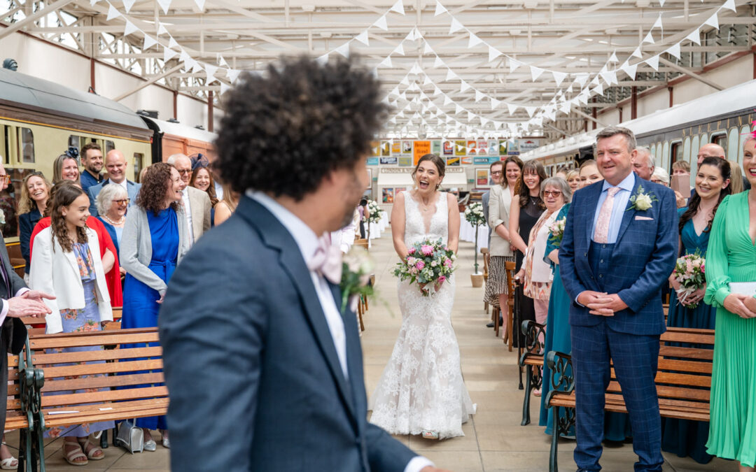 Buckinghamshire Railway Centre Wedding Photographer