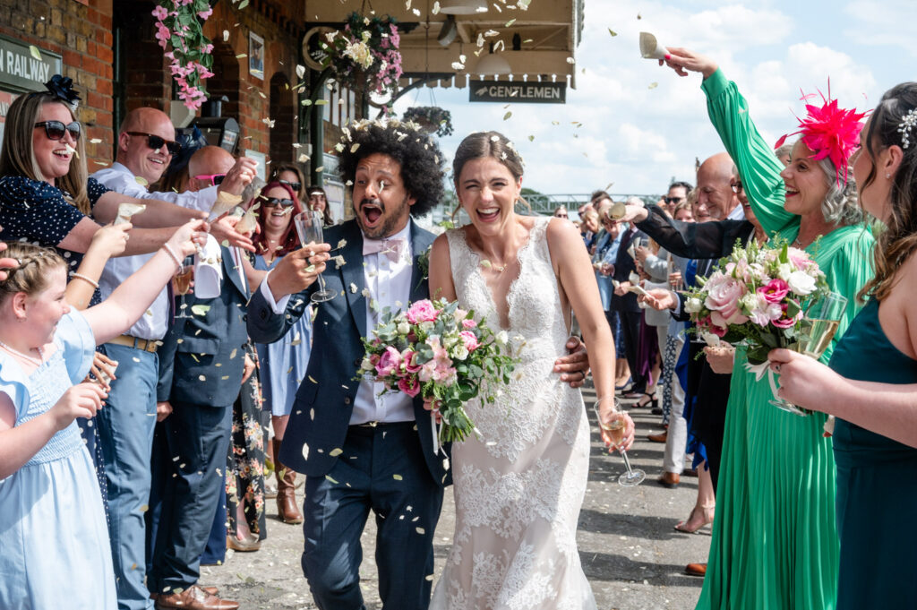 Buckinghamshire Railway Centre Wedding Photographer