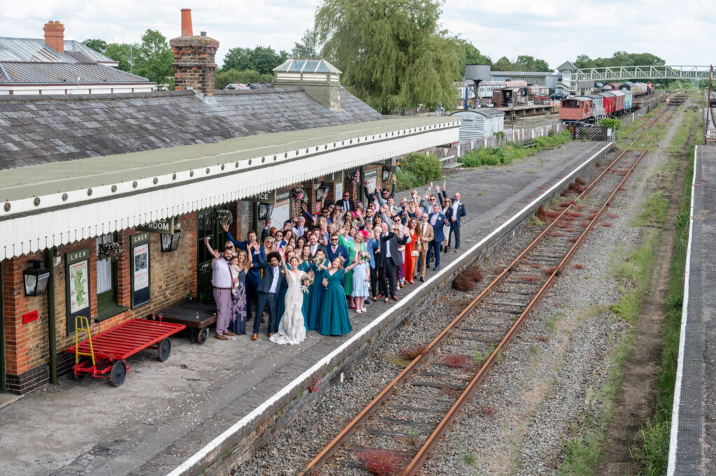 Buckinghamshire Railway Centre Wedding Photographer