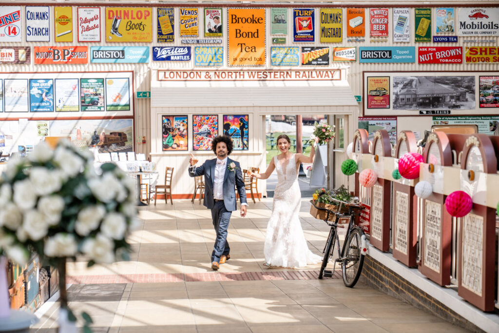 Buckinghamshire Railway Centre Wedding Photographer