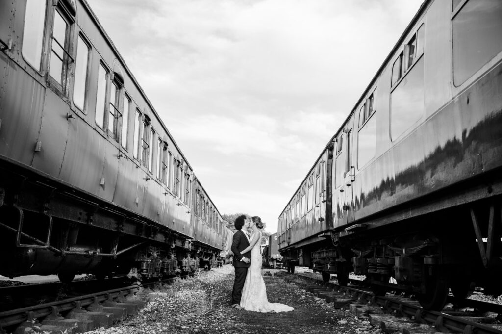 Buckinghamshire Railway Centre Wedding Photographer