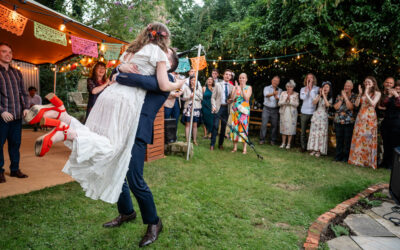 A Vintage Back Garden Wedding in Buckinghamshire