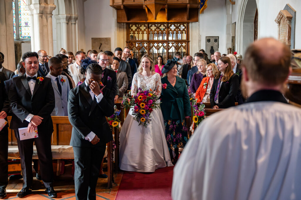 A wedding at St Michaels Church, Chenies with photos by As You Are Photography