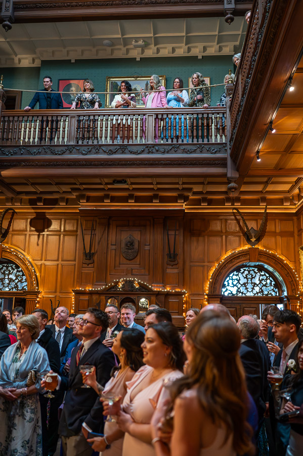 wedding speeches at Berwick House, Shrewsbury